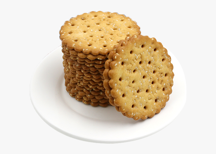 Plate Of Cookies Png - Biscuits On Plate Png, Transparent Png