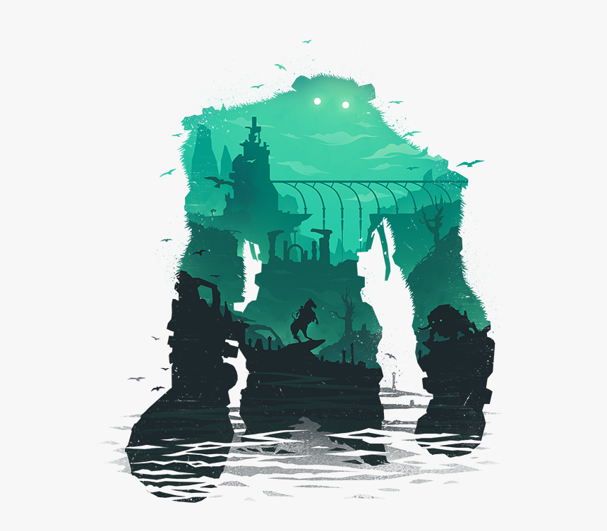 Shadow Of The Colossus Png Image - Minimalist Shadow Of The Colossus, Transparent Png