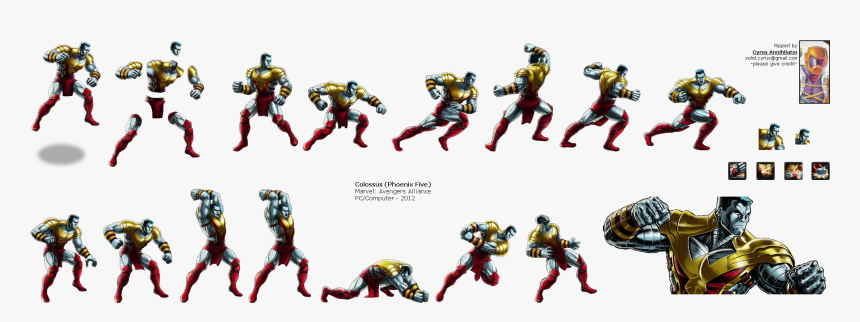Click To View Full Size - Phoenix Five Colossus, HD Png Download