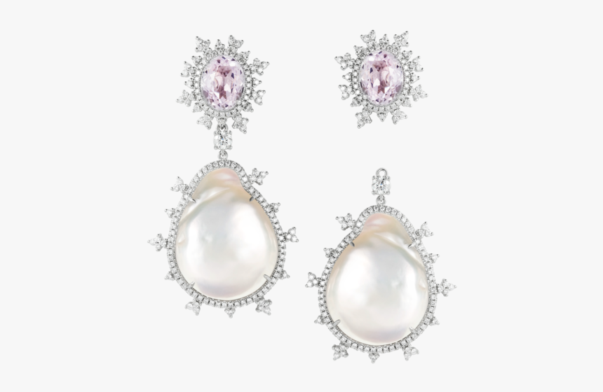 Baroque Pearl And Sapphire, HD Png Download