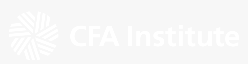 Cfa Institute White - Graphics, HD Png Download