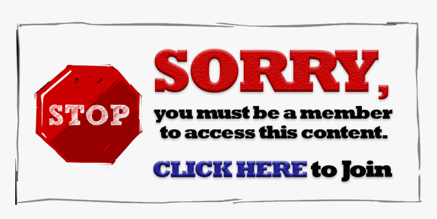 Restricted Content - Traffic Sign, HD Png Download