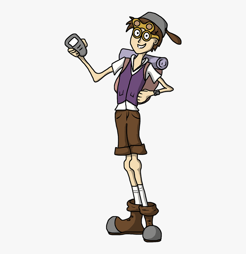 Armed With His Mother S Yoga Mat, An Old Pair Of His - Cartoon, HD Png Download