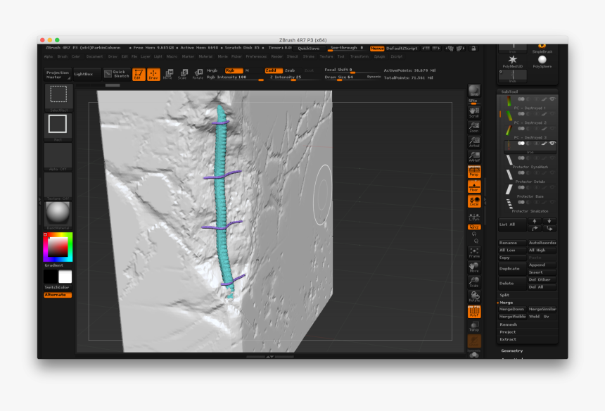 Rose Zbrush, HD Png Download