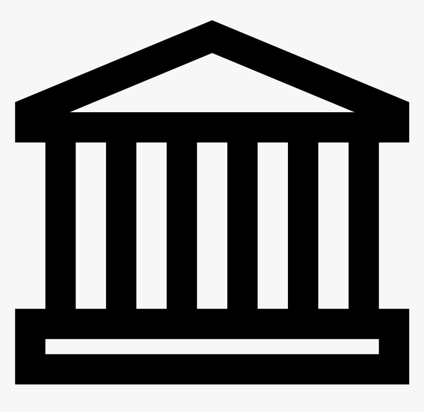 Library Icon Black - Study Center Icon, HD Png Download