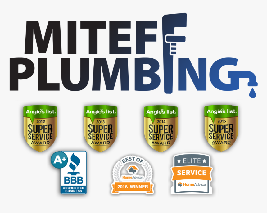 Miteff Plumbing - Home Advisor Top Rated, HD Png Download
