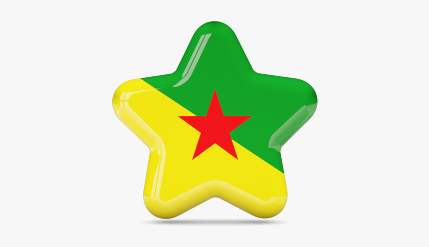 Download Flag Icon Of French Guiana At Png Format - Bhutan Flag Star Icon, Transparent Png