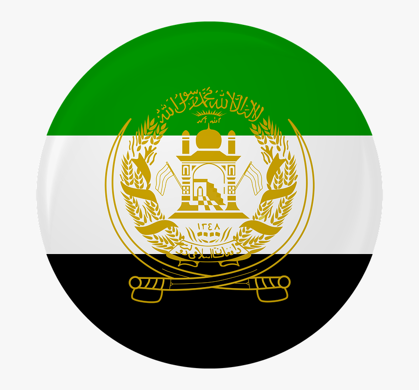 Icon, Badge, Iran, Tajikistan, Afghanistan, India - Flag Of Afghanistan 2001 2002, HD Png Download