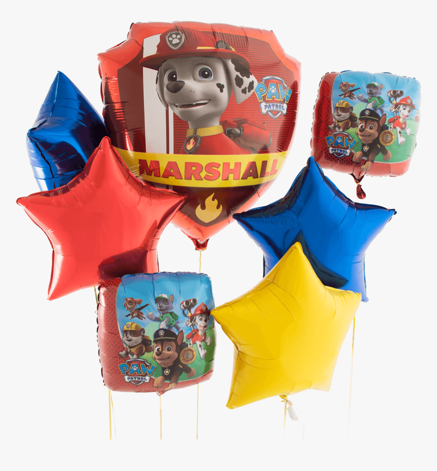 Transparent Paw Patrol Marshall Clipart - Balloon, HD Png Download