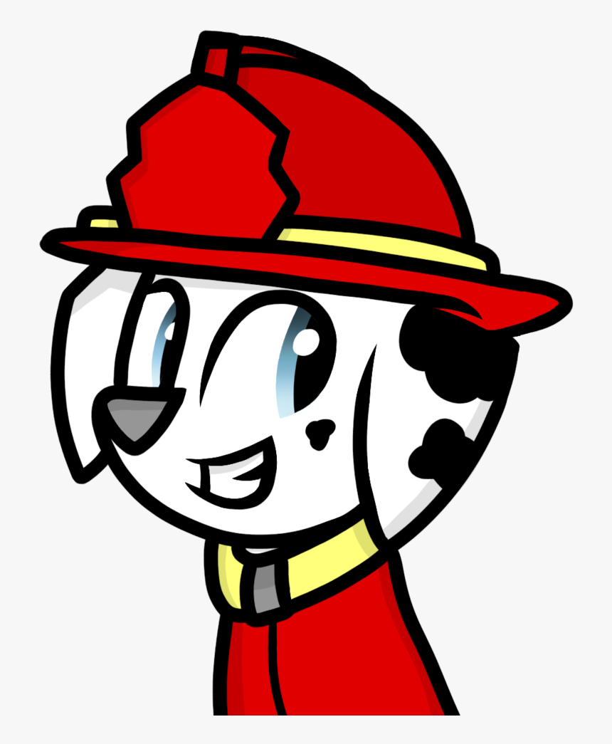 Paw Patrol Marshall By Rainboweevee-da - Paw Patrol Rainbow Eevee Marshall Png, Transparent Png