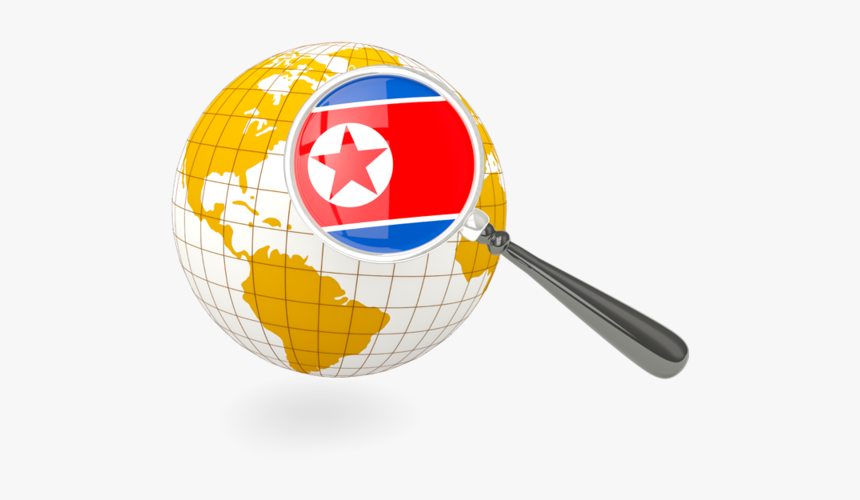 Magnified Flag With Globe - Indonesia Globe Icon Png, Transparent Png