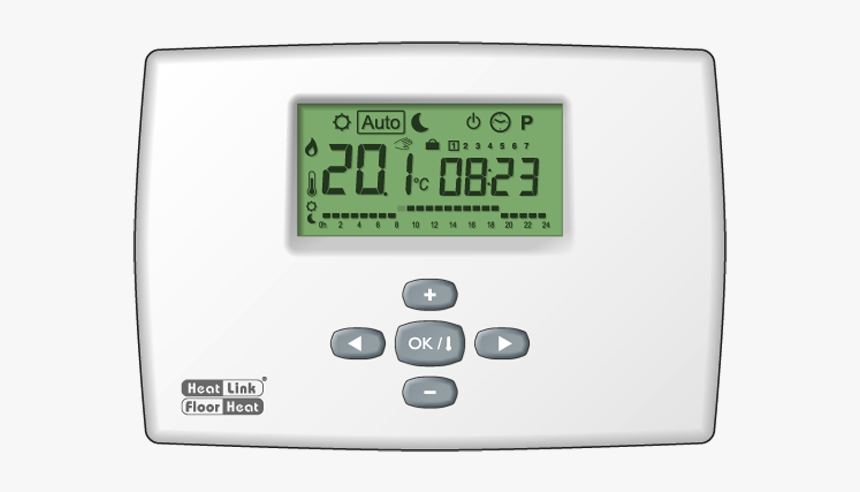 46643 Digital Timer Thermostat - Led Display, HD Png Download