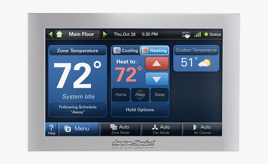 Nexia Thermostat, HD Png Download , Transparent Png Image - PNGitem