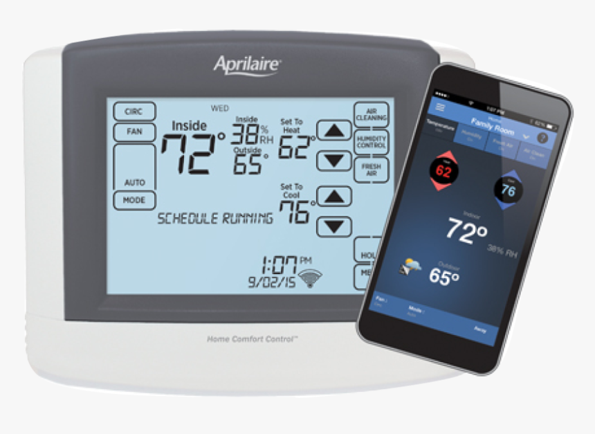 Aprilaire 8910w Thermostat, HD Png Download