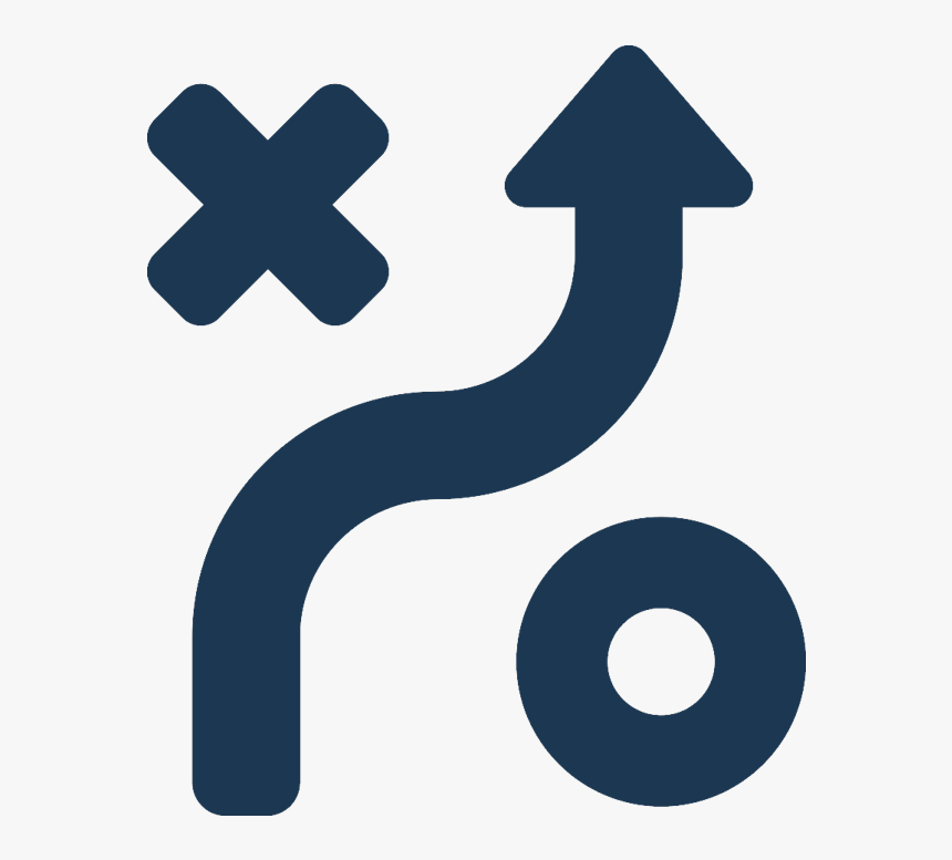 Strategy Icon Square Shield Blue, HD Png Download