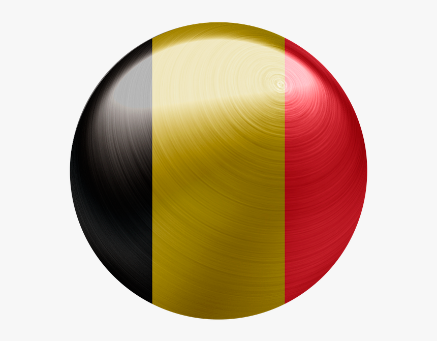 Belgium, Flag, Country, Europe - Sphere, HD Png Download