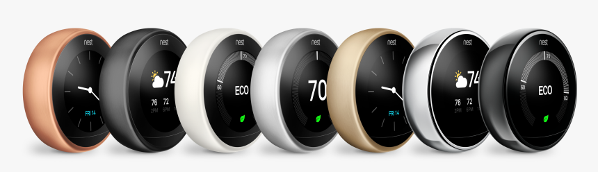 Nest Thermostat 3rd Generation Colors, HD Png Download