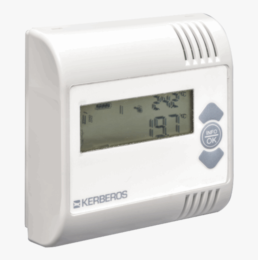 Termostato Wireless A Batteria Stand Alone - Radio Clock, HD Png Download