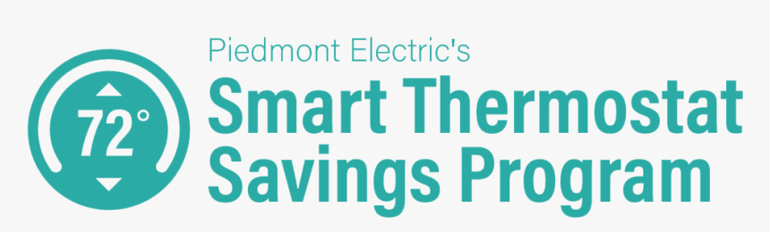 Piedmont Electric S Smart Thermostat Savings Program - Printing, HD Png Download