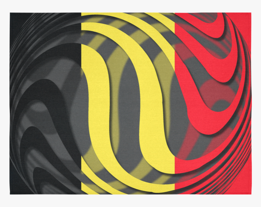 The Flag Of Belgium Cotton Linen Wall Tapestry 80 X - Graphic Design, HD Png Download