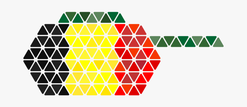 Belgium Tank Brussels Belgium Gun Vector Triangles - Triangle, HD Png Download