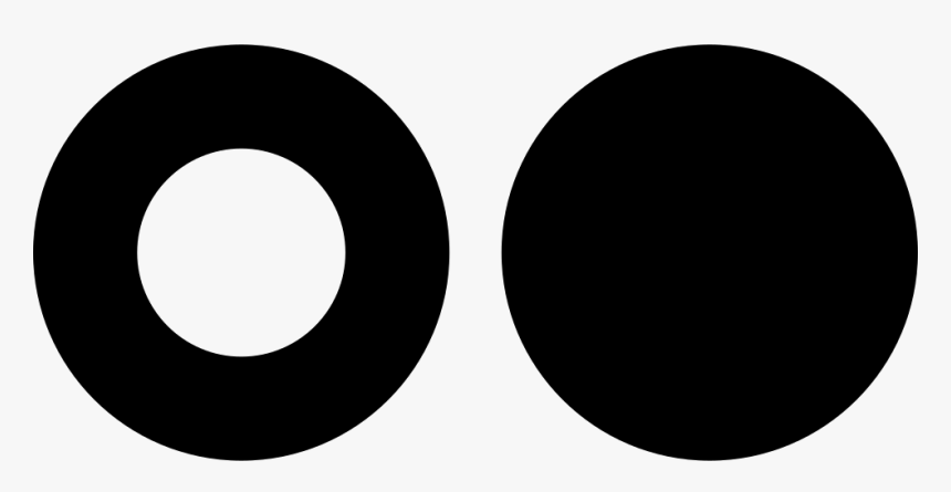 Flickr Logo - Circle, HD Png Download