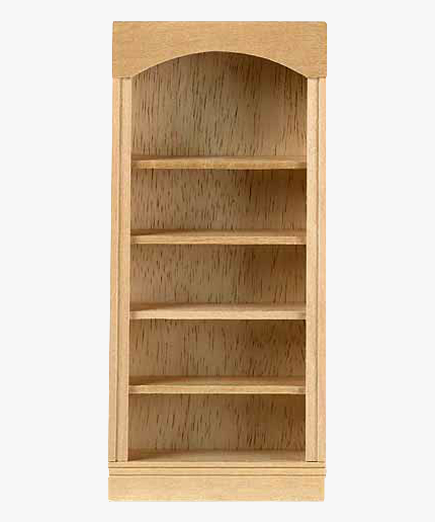 1 Inch Scale Houseworks 5-shelf Bookcase Dollhouse - Kleiderschrank Wildeiche 2 Türig, HD Png Download