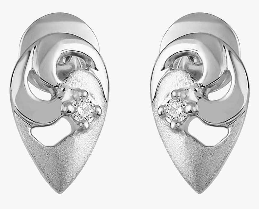 Teardrops Stud Earring - Earrings, HD Png Download