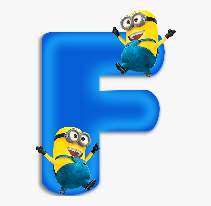 Transparent Free Minions Clipart - Alfabeto Con I Minions, HD Png Download