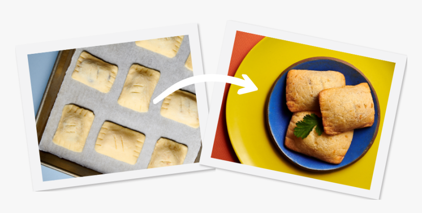 Empanada Baking Instructions - Baked Goods, HD Png Download