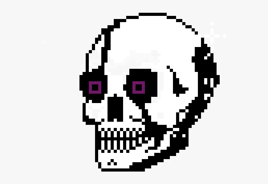 Pixel Art Skull Png, Transparent Png