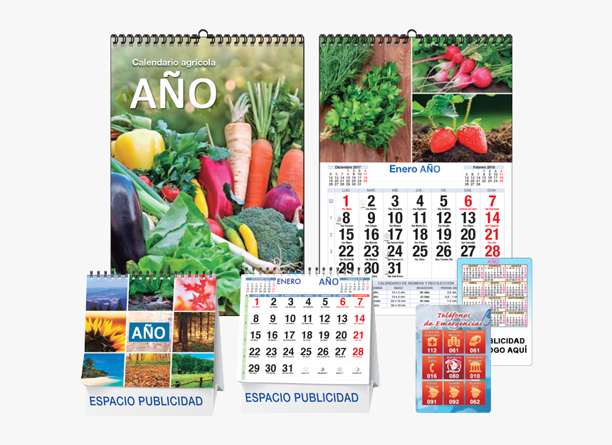 Calendarios Personalizados - Calendario 2018 De Empresas, HD Png Download