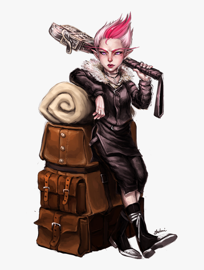 Wise, Scholarly, And Magical - Female Gnome D&d, HD Png Download