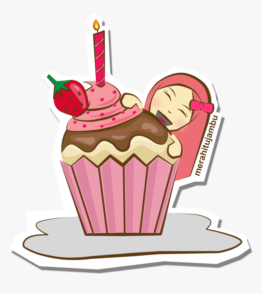 Jika Itu Yang Terbaik - Lukisan Cupcake, HD Png Download