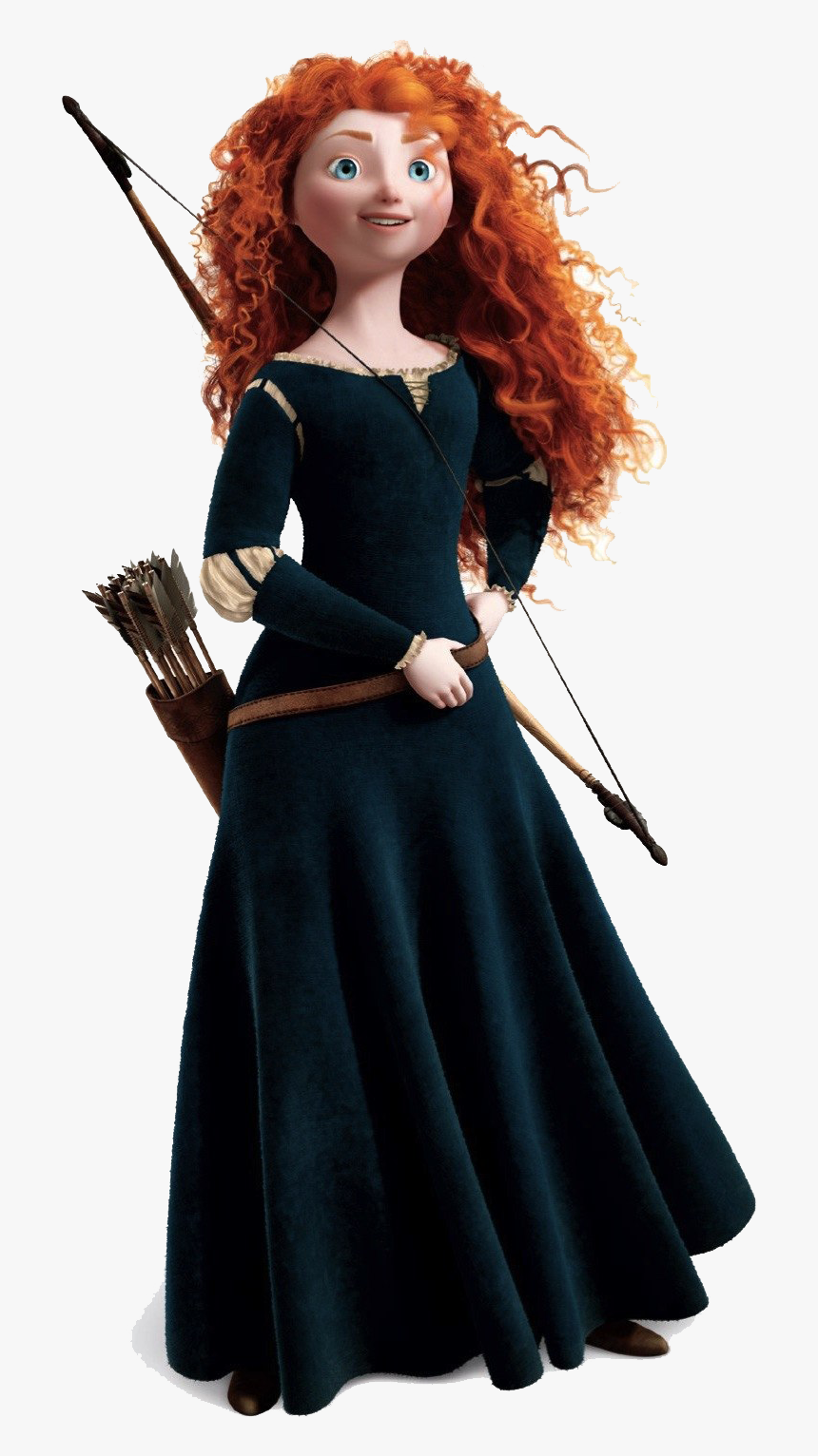Brave Png Pic - Merida Disney, Transparent Png