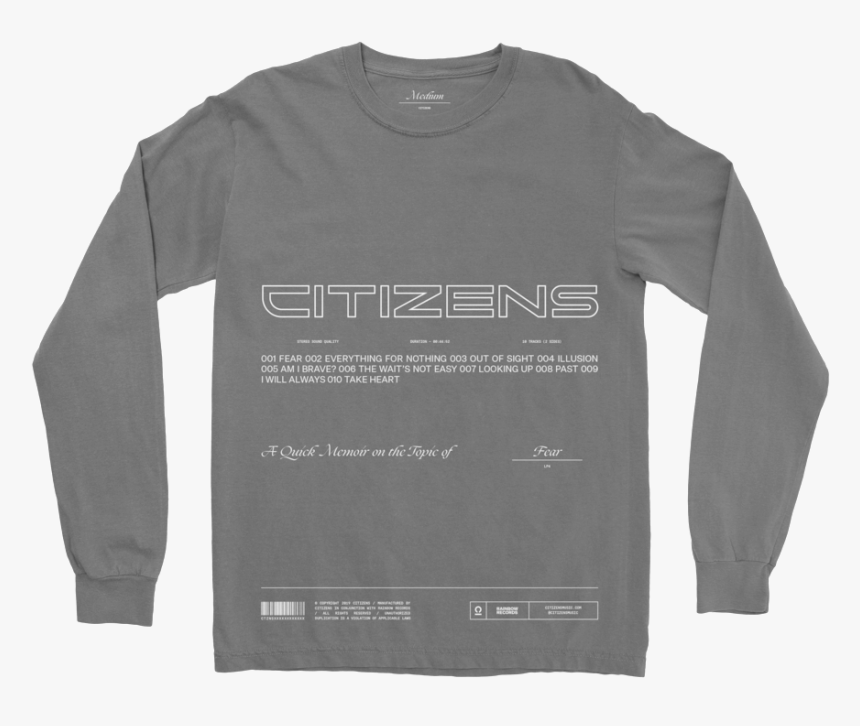 Fear Lstee B Front, HD Png Download