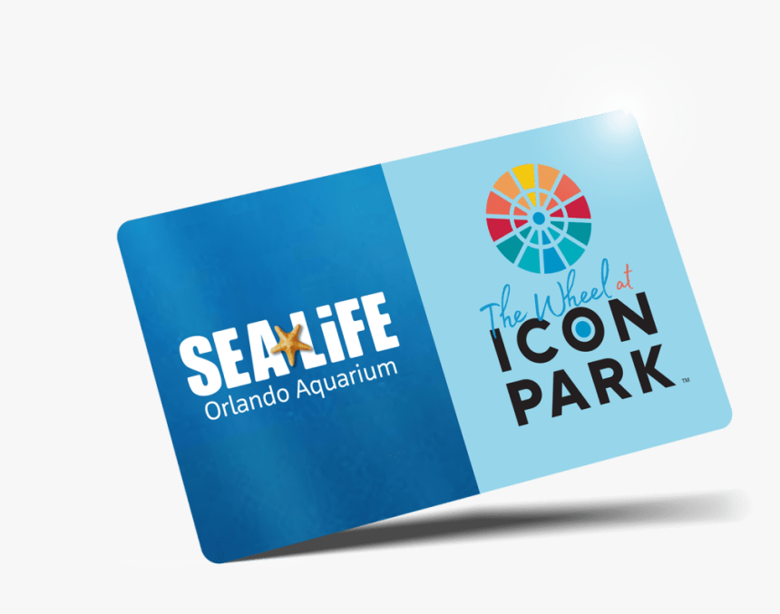 The Wheel And Sea Life Orlando Aquarium Combo Ticket - Graphic Design, HD Png Download