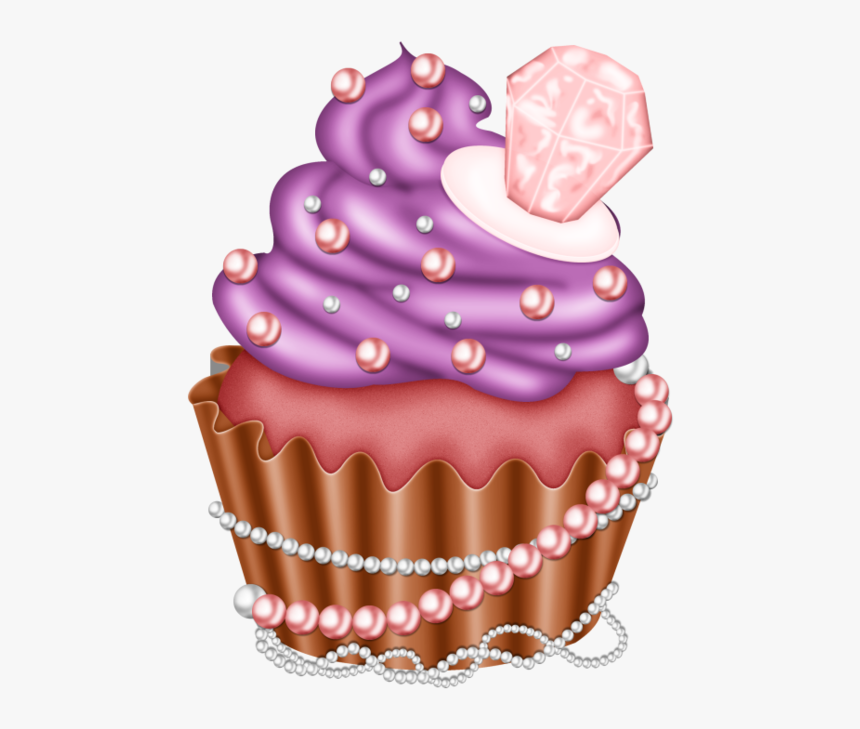 Cakes, Tubes - Cupcake, HD Png Download