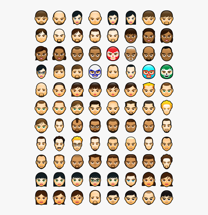 Clip Art Avatars Free Icon Search - Emoticon, HD Png Download