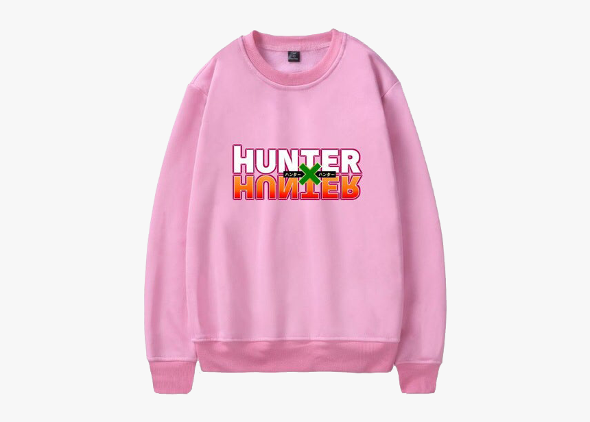 Image Of Pink Hunter X Hunter Logo Sweatshirt - Ariana Grande Thank U Next Sweatshirt, HD Png Download