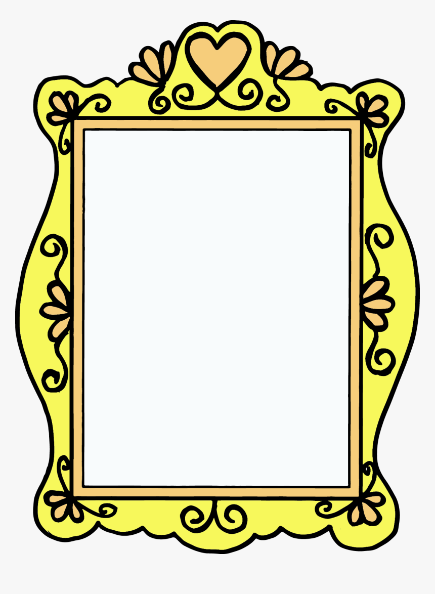 *✿**✿*frame*✿**✿* Line Doodles, - Mother's Day Card Clipart Black And White, HD Png Download