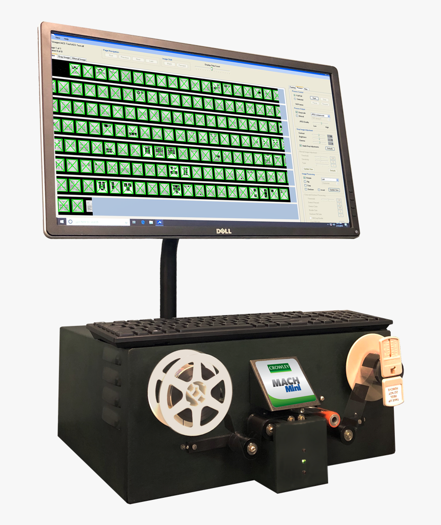 Mach Mini Microfilm Scanners - Computer Monitor, HD Png Download