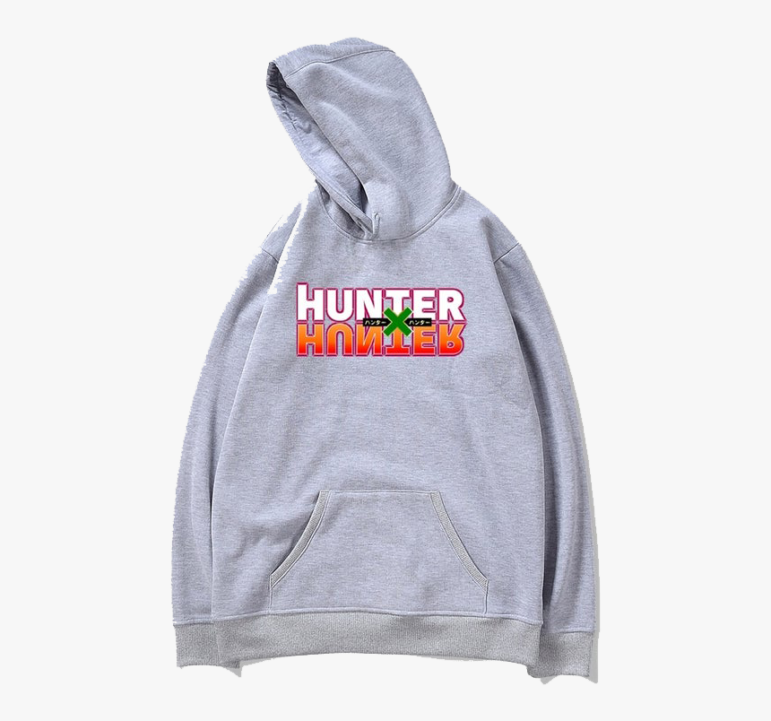 Image Of Grey Hunter X Hunter Logo Sweater - Hoodie, HD Png Download