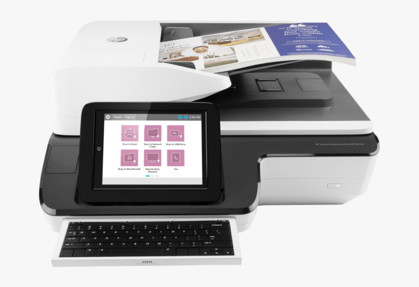 Hp Scanjet Enterprise Flow N9120 Fn2, HD Png Download