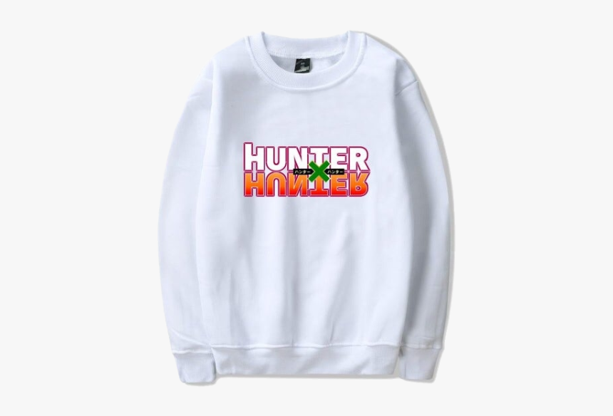 Image Of White Hunter X Hunter Logo Sweatshirt - Sweatshirt, HD Png Download