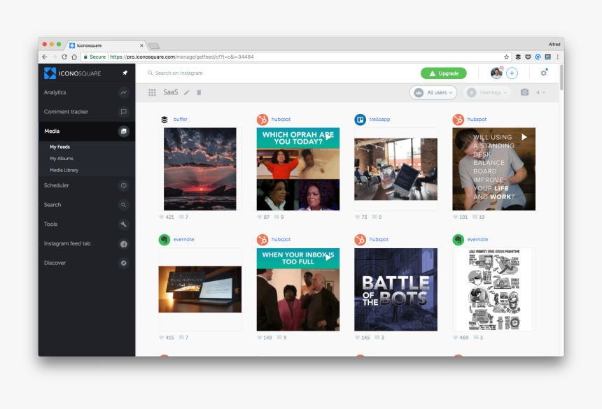 Instagram Monitoring Tool, HD Png Download