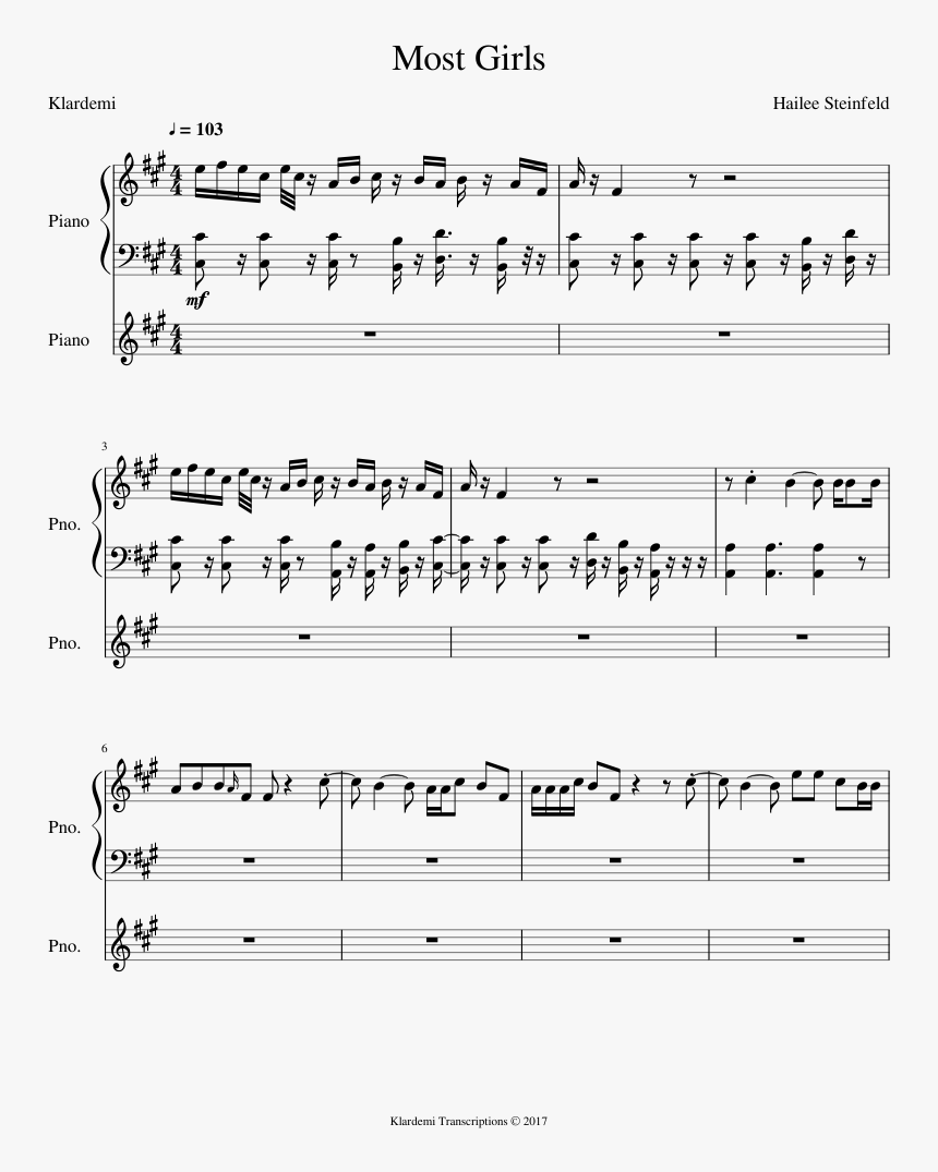 Happier Flute Sheet Music, HD Png Download