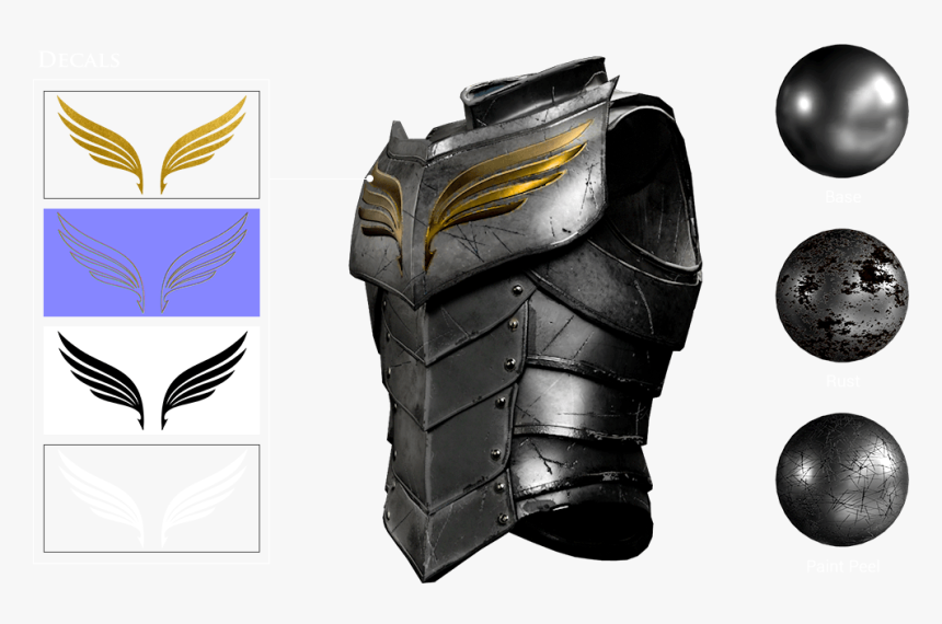 Appearance Texture Editor - Breastplate, HD Png Download