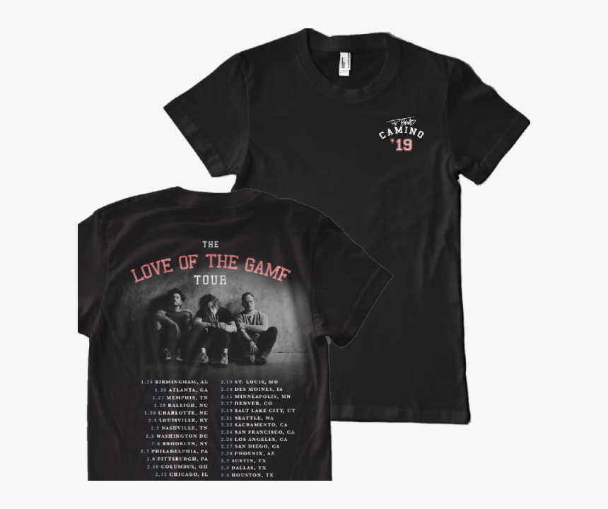 Transparent Facebook Love Png - Band Camino Tour Merch, Png Download