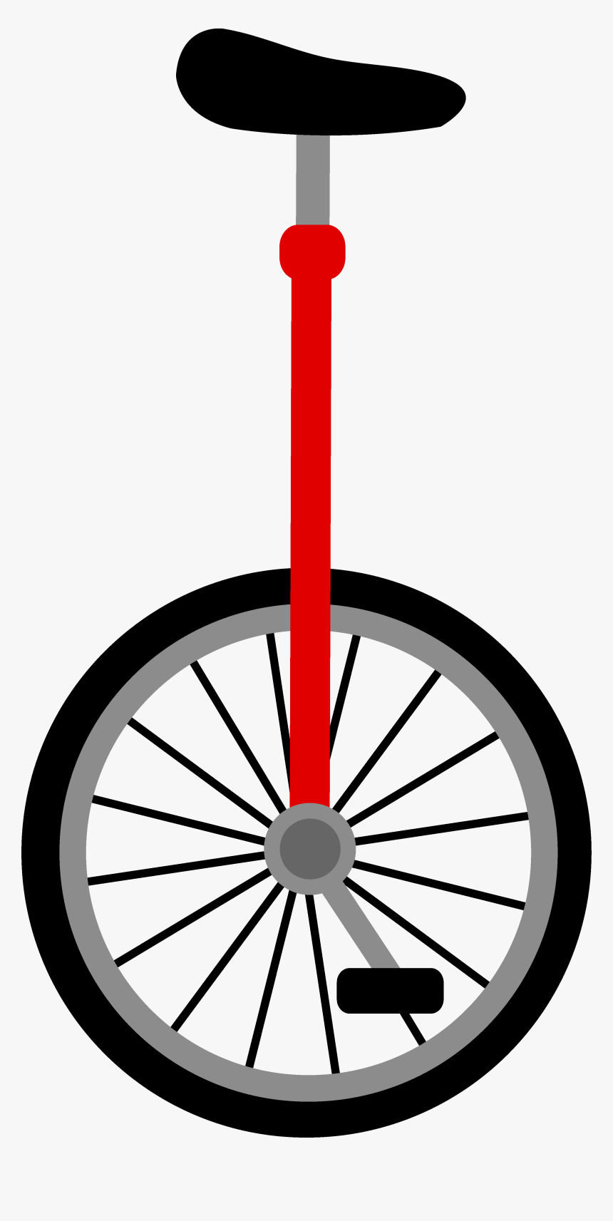 Unicycle Png Page - Unicycle Clipart, Transparent Png